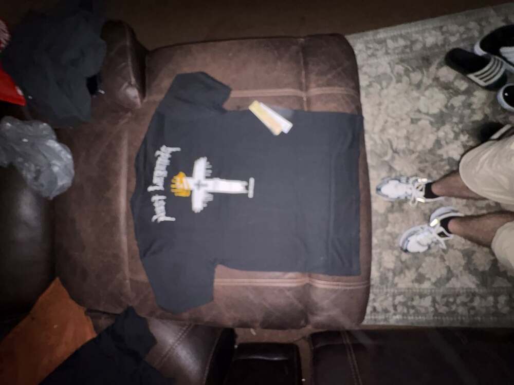 Reason Graphic T-Shirt Black Cross Crown